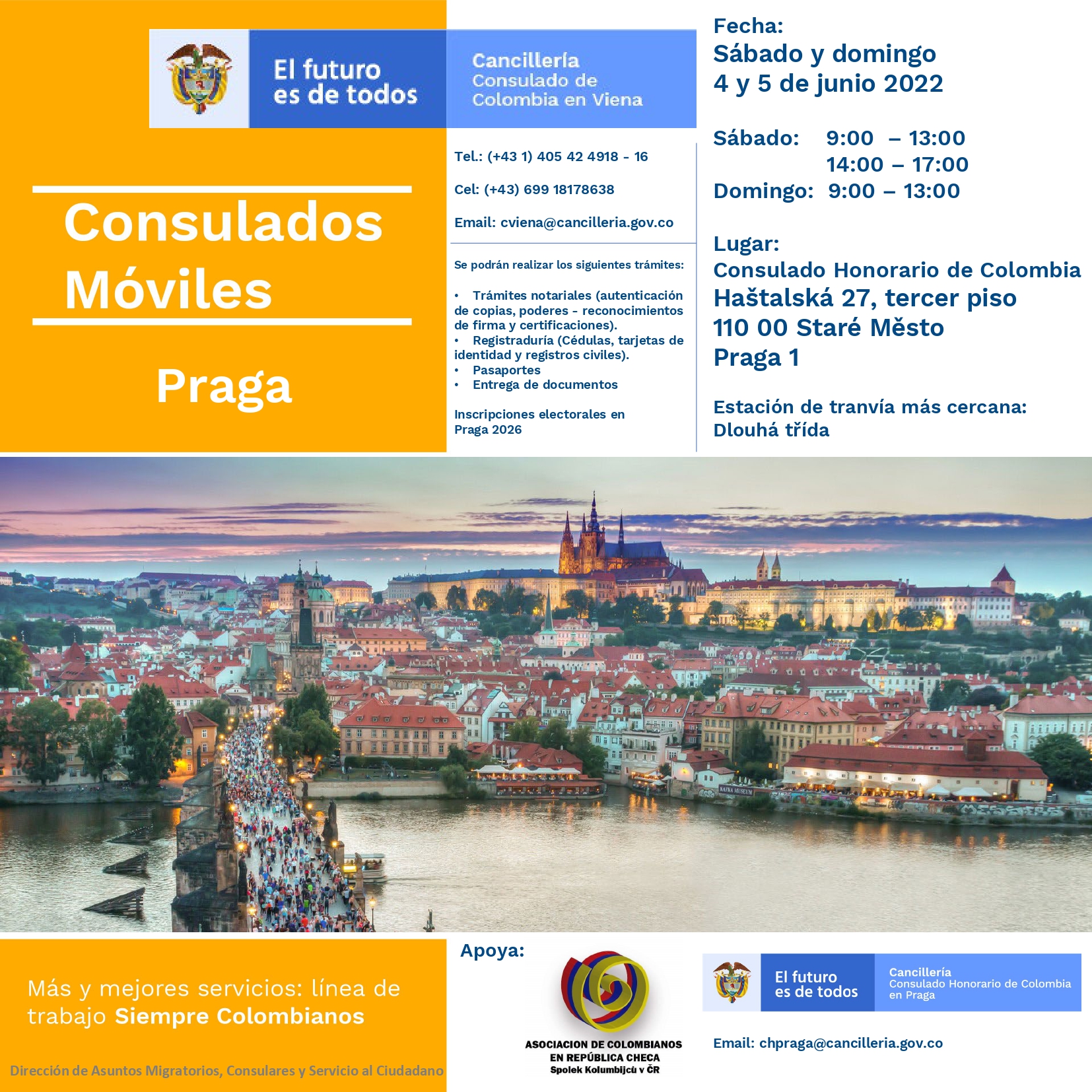 Consulado Móvil Praga
