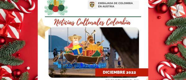Embajada de Colombia ante el Gobierno de la República de Austria publica el boletín de noticias culturales de diciembre de 2022