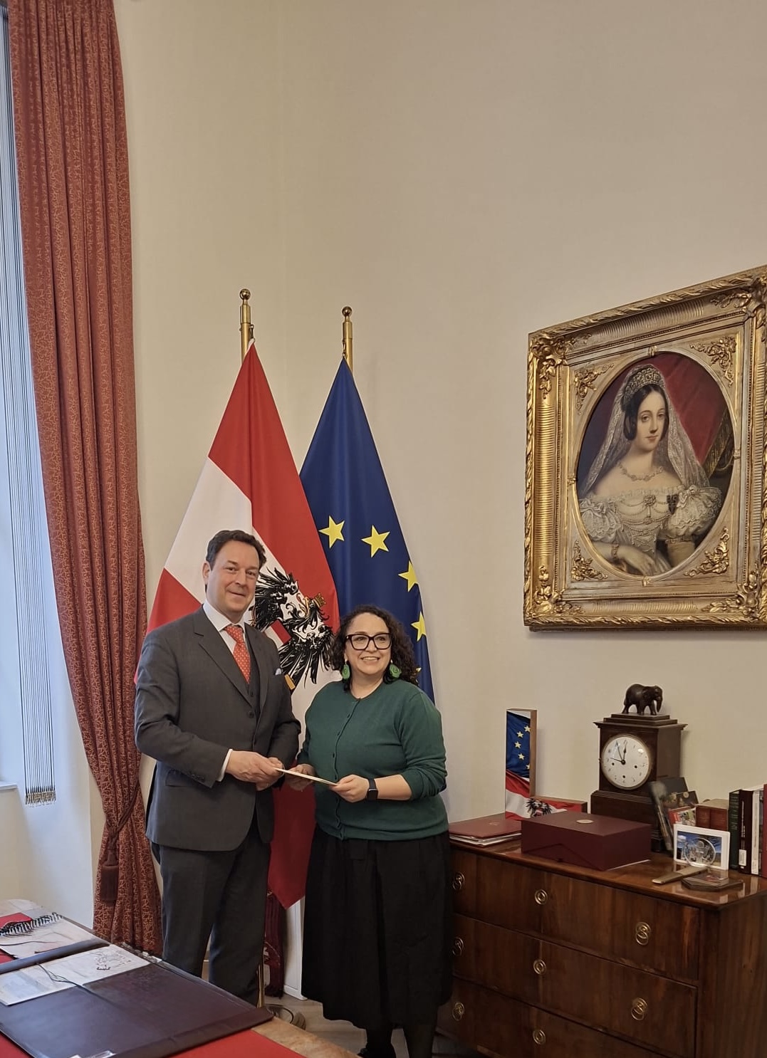Marcela Tovar Thomas, nueva Embajadora de Colombia en Austria, fortalecerá agenda bilateral y multilateral en Viena, así como los vínculos con connacionales