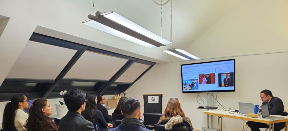 Espacio de diálogo y rendición de cuentas de la Embajada de Colombia en Austria