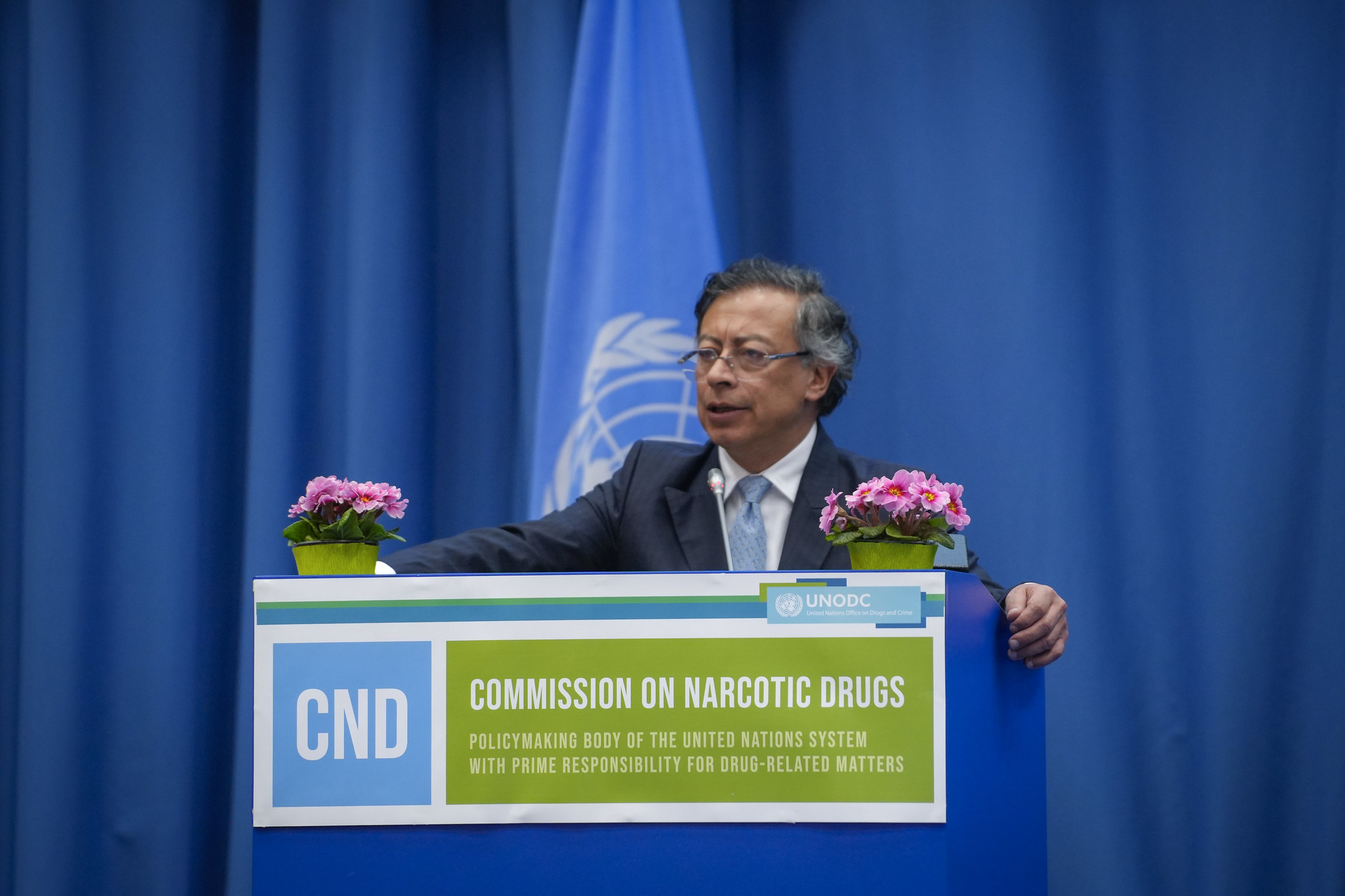 Presidente Gustavo Petro destacó en Viena que la política global de drogas requiere más evidencia, corresponsabilidad y un foco en la dignidad humana
