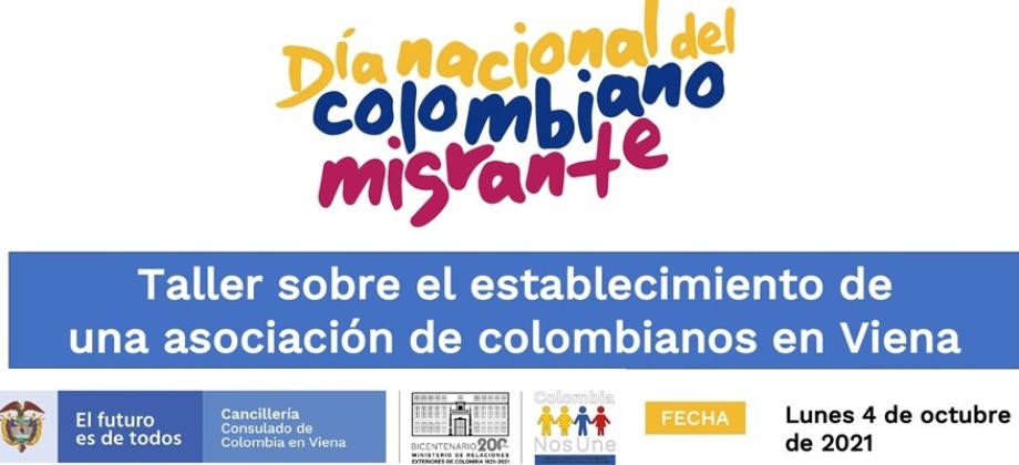 Taller sobre el establecimiento de una asociación de colombianos en Viena