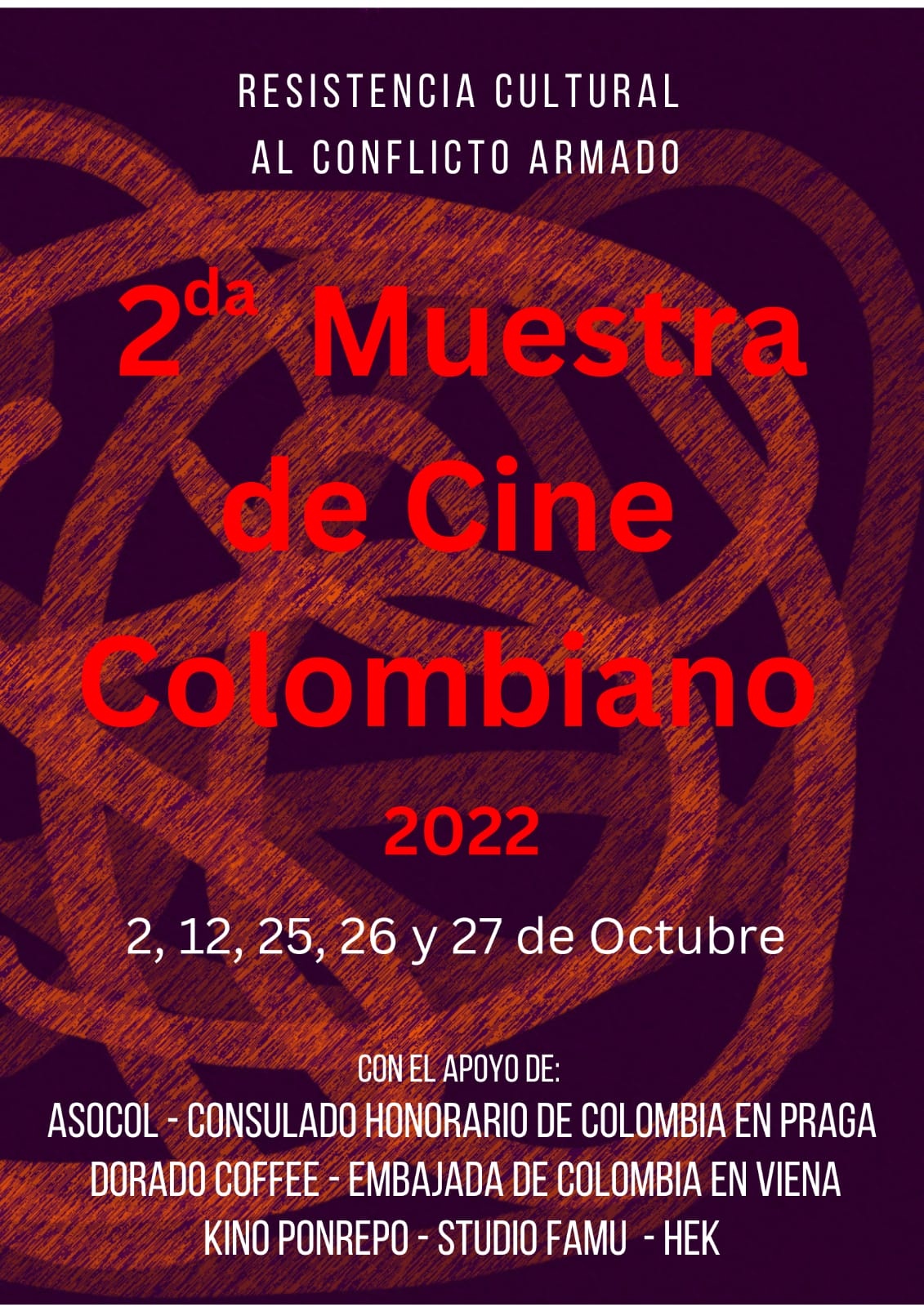 Segunda muestra de cine colombiano en Praga