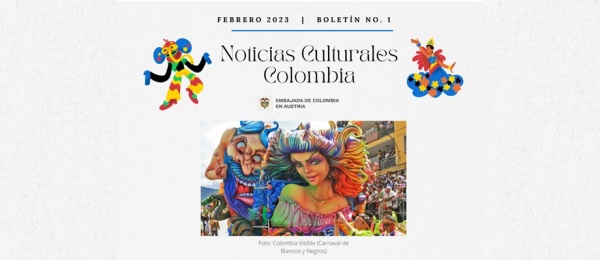 Embajada de Colombia en Austria publica las actividades culturales en febrero de 2023